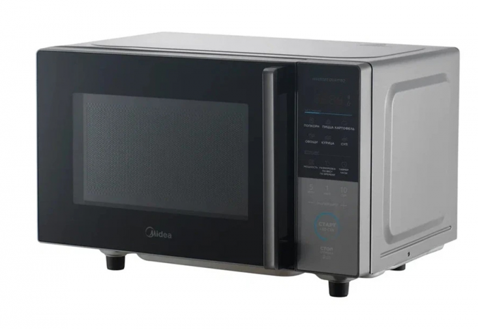 Микроволновая печь Midea EM720CFR-BG черный/серый в магазине «На диване» в Уфе  — Выгодная цена