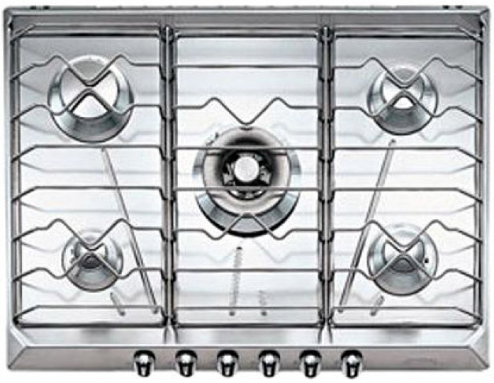 Газовая варочная панель Smeg SRV 576 X.1