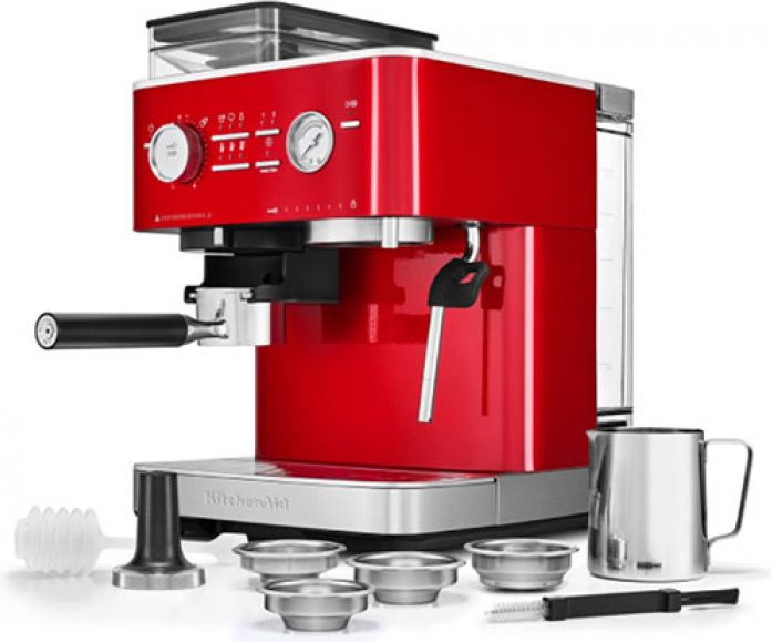 Полуавтоматическая эспрессо-машина KitchenAid 5KES6551ECA в магазине «На диване» в Уфе  — Выгодная цена